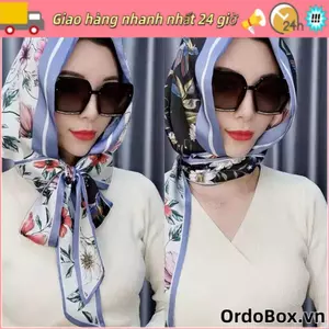 Khăn trùm đầu Hồi giáo ORDOBOX, Mũ lụa mô phỏng thoáng khí, Khăn trùm đầu mềm chống nắng thời trang dành cho nữ