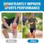 10 Băng Kinesiology cho đầu gối, chống thấm nước & đàn hồi, Băng đầu gối thoáng khí, Băng thể thao cung cấp hỗ trợ màu xanh