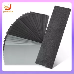 24 Loại Giấy Nhám Khô Ướt 12 Tờ Giấy Nhám, Giấy Nhám Silicon Carbide 120 Đến 3000 Grit