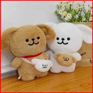 SY Maltese Sang Trọng Búp Bê Cho Bé Gái Trang Trí Nhà Dây Chó Con Nhồi Bông Đồ Chơi Gối Đệm Cho Trẻ Em Bộ Sưu Tập