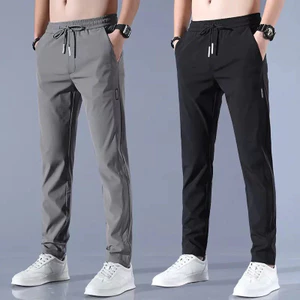 Quần công sở nam VN, phiên bản rộng rãi, chống bẩn, thoáng khí, sử dụng chất liệu lụa mát mẻ, thích hợp cho công việc mùa hè.