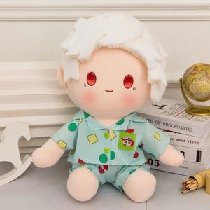 Crayon Shin-Chan Bộ Đồ Ngủ In Hình Búp Bê Cotton Tư Thế Ngồi 40cm Quần Áo Trẻ Em Ichiban Phần Thưởng Búp Bê Bộ Đồ Mặc