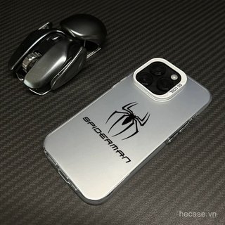 Ốp Điện Thoại Thời Trang Graffiti Nhện Đen Tiêu Chuẩn Hợp Thời Trang Thích Hợp Cho iPhone 11promax 11 12 13 14 pro max 15promax 16promax 17promax 17 16 15 plus xr xs Vỏ Chống Sốc