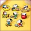 YT4 Snoopy Hoạt Hình Dễ Thương Men Chân Hợp Kim Trâm Cài Cho Túi Ba Lô Hộp Đựng Bút Chì