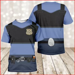 YB1 Zootopia 2 Judy Hopps 110cm-6XL Cosplay Hoạt Hình Ngộ nghĩnh Tee Áo Thun Tay Ngắn BY1