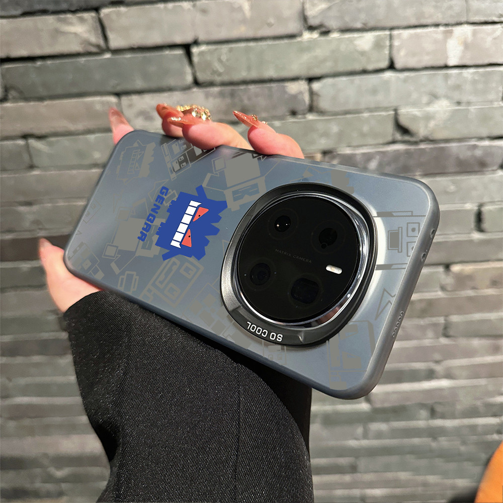 Vỏ điện thoại cứng micro matte Gengar dễ thương cho Honor Magic 8 Pro/7 Pro/6 Pro GT Pro/Win RT/X60 Pro/Honor 400/300/X9D/X9C