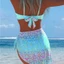 Bộ đồ bơi xẻ đôi dành cho nữ Ba mảnh Bikini bên bờ biển gợi cảm
