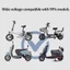 Bộ sạc phụ kiện Ebike đa chức năng Yoo với mạch bảo vệ đôi để cấp nguồn liên tục an toàn trong khi đi xe đạp