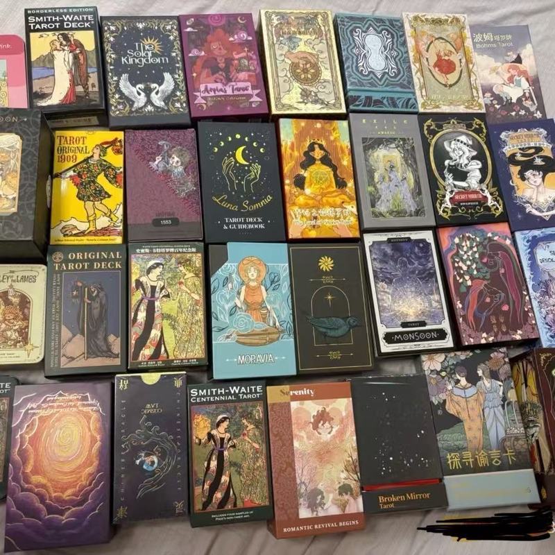 Đối phó với Tarot Thẻ trò chơi bảng học tập Westta Renault chưa mở