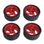 4 63 * 27mm Cho MJX Hyper go 1 / 14 14301 14302 14303 RC Xe Kim Loại Bánh Xe Trung Tâm Lốp Nâng Cấp Lốp 12mm Adapter