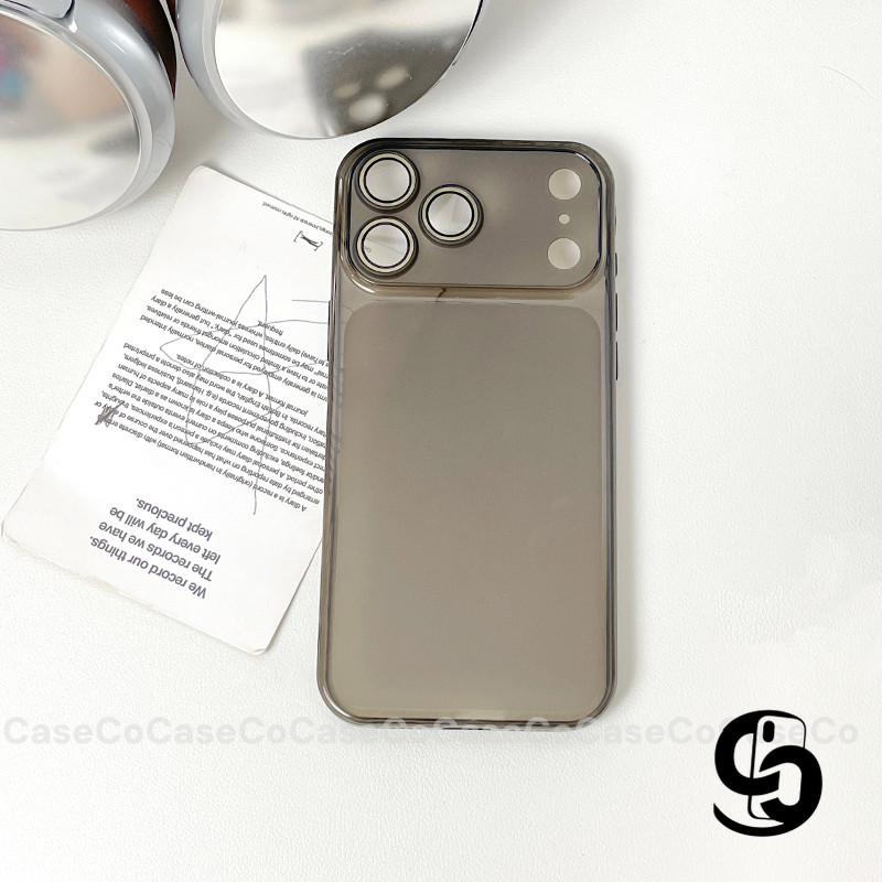 Ốp Lưng Cho IPhone 13 17 11 16 15 14 12 Pro Max 17air 16 15 14 Plus Ốp kính toàn tròng siêu mỏng mờ màu kẹo