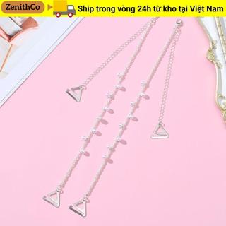 Dây đeo vai đồ lót ZENIHCO có thể tháo rời, dây trang trí chống trượt, điều chỉnh, phụ kiện váy dạ hội