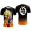 Mùa Hè Dragon Ball Goku Kame 3D In Áo Thun Thoáng Khí Ẩm Xẻng Tay Ngắn Tee Cho Nam