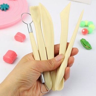 Bộ Dụng Cụ Điêu Khắc Đất Sét, Dụng Cụ Làm Đất Sét, Làm Gốm Thủ Công-ALINE
