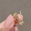 PNPIA- Thanh Lịch Nơ Kim Cương Giả Thổ Cẩm Bule Pin Dành Cho Nữ Bé Gái Nơ Bule Pin Cardigan Kẹp Trang Sức Thổ Cẩm Phụ Kiện