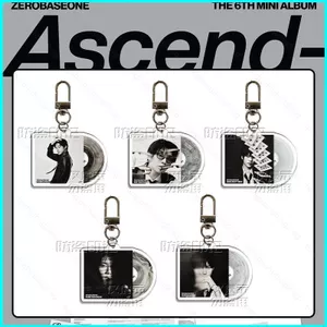 HT2 ZEROBASEONE Acrylic Móc Khóa 6 Mini Album Ascend- Mặt Dây Chuyền Túi Phụ Kiện Ngôi Sao Ngoại Vi TH2