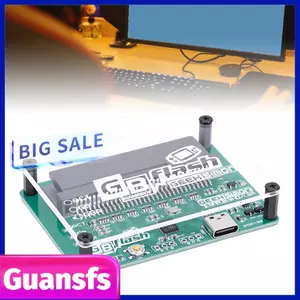 Guansfs Guansfs Jectse Đầu Đọc Thẻ Game Đốt Gameboy GB GBA ROM Dự Phòng Công Cụ Với Cáp USB C Cho Màu Sắc Tiến Hộp Mực