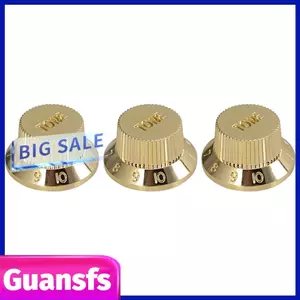 Guansfs Guansfs Đàn Guitar Điện Núm Điều Khiển Âm Lượng Âm Lượng Bao Gồm 1 và 2 Thích Hợp cho ST SQ Phong Cách Các Bộ Phận Thay Thế