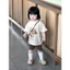 Sét Bé Gái HỌA TIẾT CÚN HOẠT HÌNH QC66 K.Kid Bộ Mùa Hè Chất Cotton Mềm Mát size 8-20kg M88