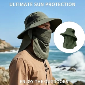 PCF * Câu Cá Mũ Lưới Thoáng Khí Rừng Viền Tròn Mũ Boonie Vành Rộng Mũ Boonie Chống Nắng Mũ Câu Cá Xô