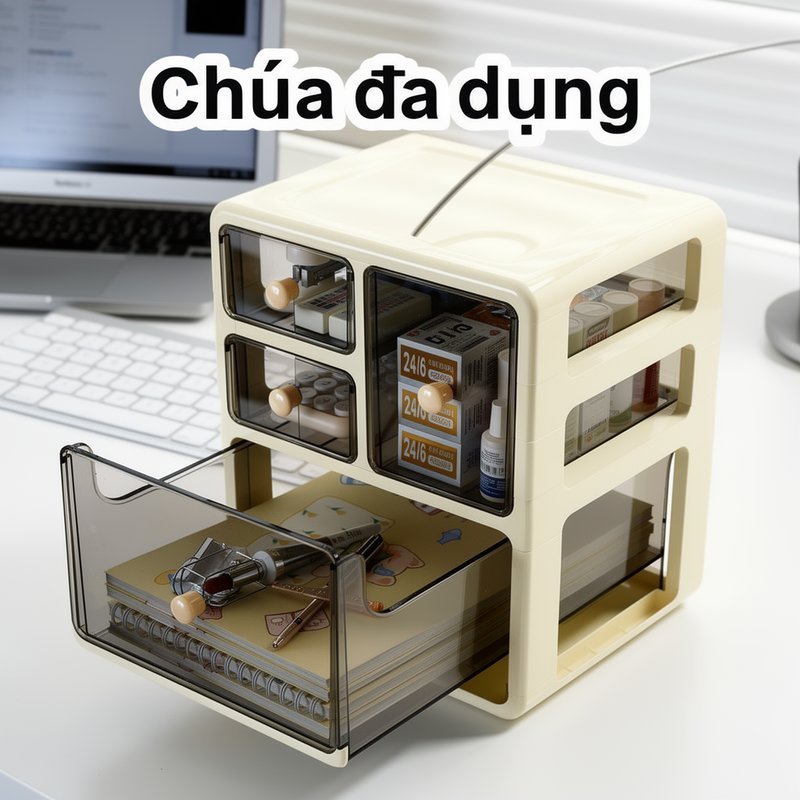 Tủ y tế gia đình, hộp sơ cứu di động, thiết kế nhiều ngăn, chống bụi và chống ẩm, chắc chắn và bền, dung tích lớn