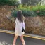 Niche Design Trắng Ren Culottes Nữ Mùa Xuân Muối Series Tất Cả Trận Đấu Mỏng Hơn Nhìn Váy