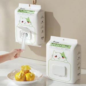 Dùng Một Lần Thực Phẩm Bám Phim Bao Có Thể Tháo Rời Món Ăn Đa Năng Tủ Lạnh Bám Bao Chống Bụi Bao Bám Túi MNBP