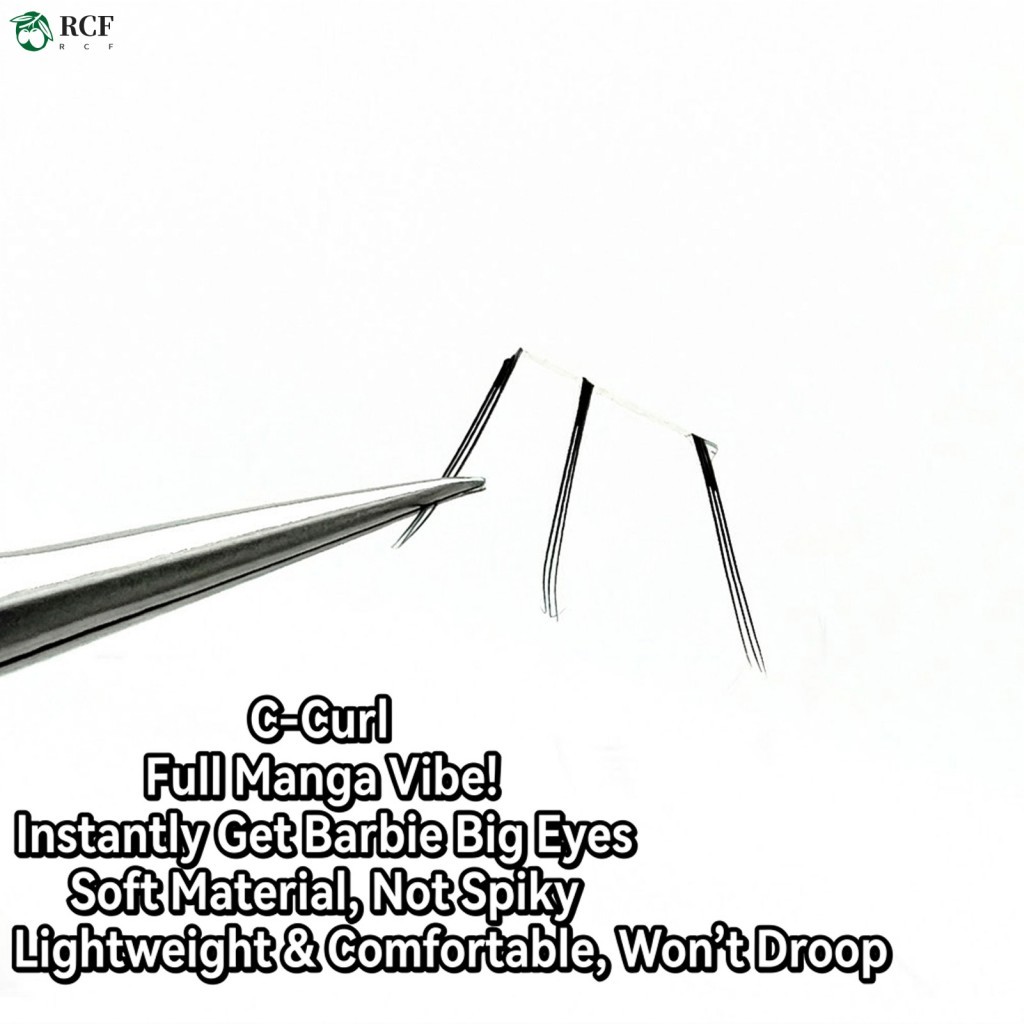 3 Cụm Móng Vuốt Đôi Lông Mi Dưới Tự Nhiên C Curl Fiber Lông Mi Giả Để Trang Điểm Hàng Ngày