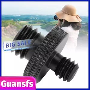 Guansfs Bộ chuyển đổi trục vít chân máy Quá trình oxy hóa anốt Không trượt 1/4 inch đến 3/8 nam cho máy ảnh Monopod