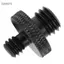 Guansfs Bộ chuyển đổi trục vít chân máy Quá trình oxy hóa anốt Không trượt 1/4 inch đến 3/8 nam cho máy ảnh Monopod