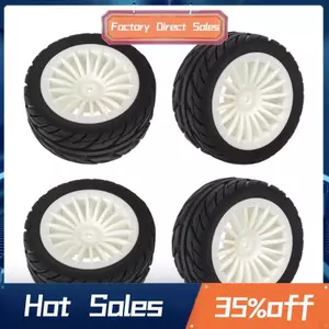 4 Lốp Cao Su Lốp Bánh Xe Cho SG1603 SG1604 1603 UD1601 UD1602 UD1603 UD1604 1 / 16 RC Xe Nâng Cấp Phần, 2