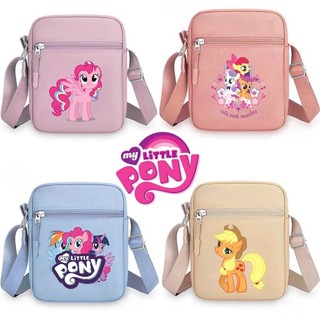 Túi đeo vai hoạt hình My Little Pony, túi ngang thời trang, vuông đa năng cho du lịch