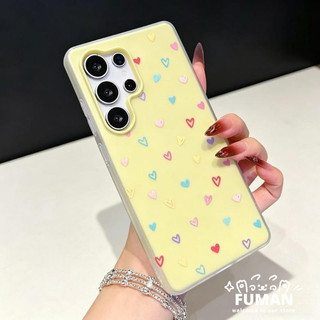 Ốp Điện Thoại Màu Kẹo Trái Tim Tình Yêu Dopamine Cho Honor 600 Lite 400 Pro Lite Smart 200 Pro Lite Smart 90 Smart Lite 70 Lite 4G 5G Đơn Giản Matte Chống Rơi 2 in1 Ốp Lưng Cứng