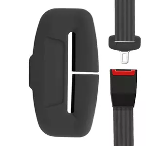 Dây An Toàn Ô Tô Khóa Giá Đỡ Khóa Silicon Bảo Vệ Dây Đeo Ghế Chèn Cho Xe Sedan SUV RV Xe Tải mueadsyvn