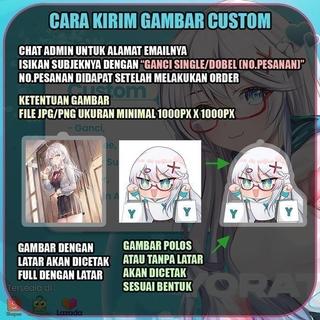 Gantungan Kunci Ellen Joe Zenless Zone Zero ZZZ, Keychain Anime Lucu - Ellen Default