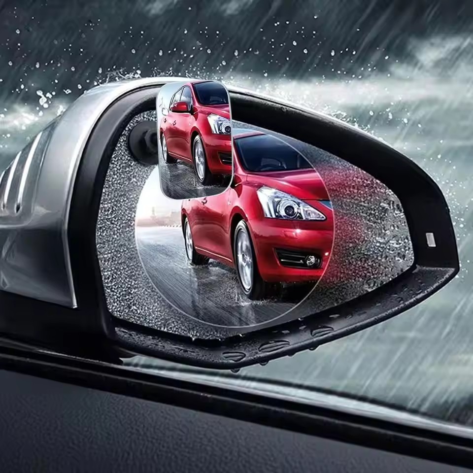 Kính HD Bền Sáng Tạo Chống Nước Góc Rộng Chiếu Hậu Gương Phụ Trợ Để Thay Đổi Đường An Toàn- 1 Cặp 360° Gương điểm mù ô tô đa năng xoay được