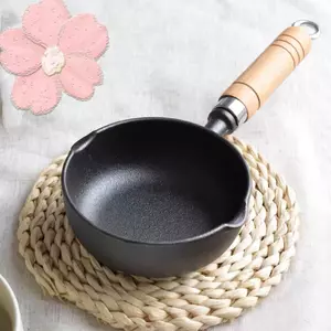 Toàn Bộ Cửa Hàng Khuyến Mãi Dầu Bắn Chảo gang Omelette Chảo Chiên Trứng Bánh Bao Chảo Mini Hộ Gia Đình Sắt Dụng Cụ Tiện Dụng Dầu Nóng Nhỏ Phong Cách Mới Đổ Chảo gang chiên trứng chảo Chảo Trứng Bánh Bao Chất Lượng Tốt Giá Rẻ