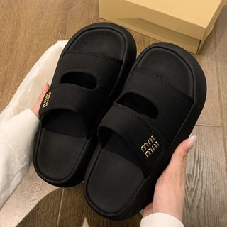 Dép Velcro Đế Dày Dép Nữ Mùa Hè Mặc Ngoài 2026 Tăng Tất Cả Trận Đấu Mỏng Hơn Nhìn Flip-Flops Cát Thường Ngày