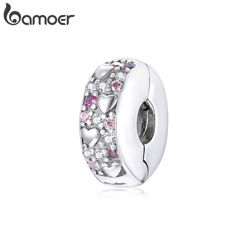 Bamoer Charms - Khóa Phụ Kiên Silicon Định Vị, Vòng Tay Cho Nữ, Quà Tặng Perfect