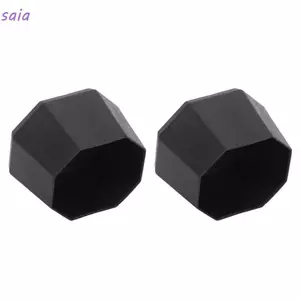 Bộ 2 bao vợt tennis chất liệu ABS, màu đen, phụ kiện hoàn hảo cho người chơi quần vợt