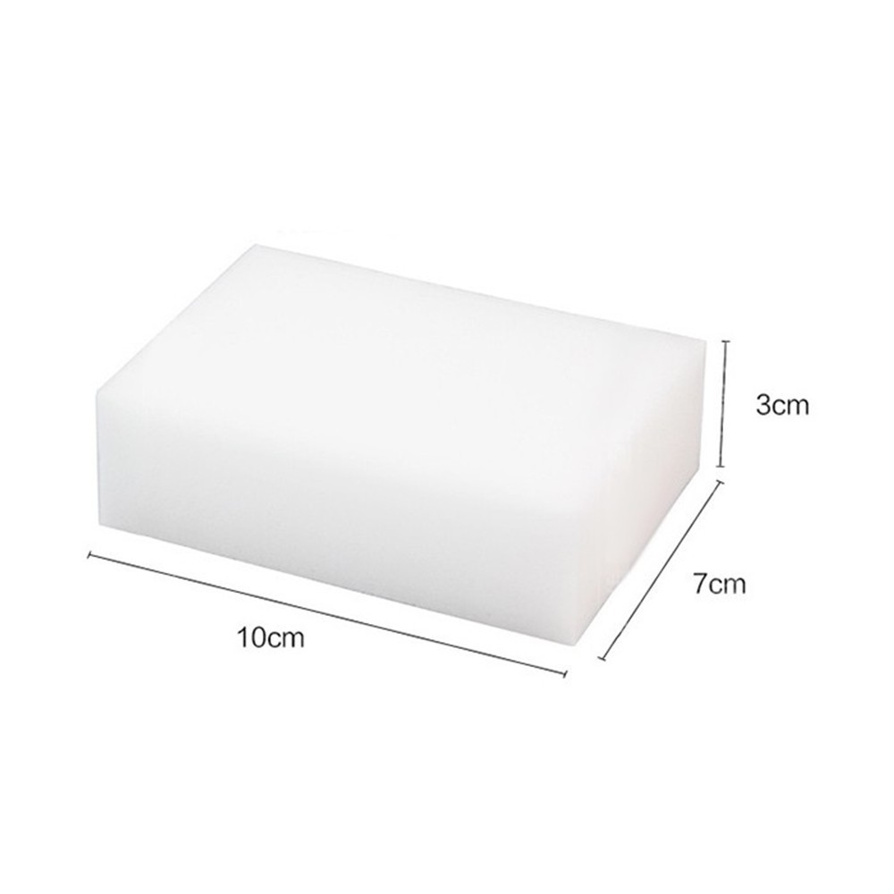 Bộ 10 Mút Xốp Melamine Tẩy Rửa Đa Năng Làm Sạch Mọi Vết Bẩn- Vết Bút Chì Vẽ Tường- Cọ Rửa Bát Trắng- Bông Cọ Đa Năng