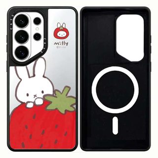 Ốp Lưng Phone Case For Cứng Gương Thỏ Lưới Từ Tính Cho Samsung Galaxy S26 25 24 23 UItra S26 25 24 23 Plus Vỏ Bảo Vệ Chống Sốc