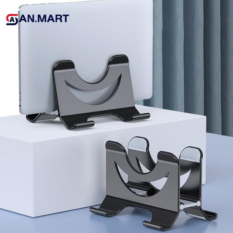 AN.MART Đứng Đứng Cho Mac Mini Hợp Kim Nhôm Laptop Để Bàn Chống Trơn Trượt Có Thể Điều Chỉnh Giá Đỡ VN