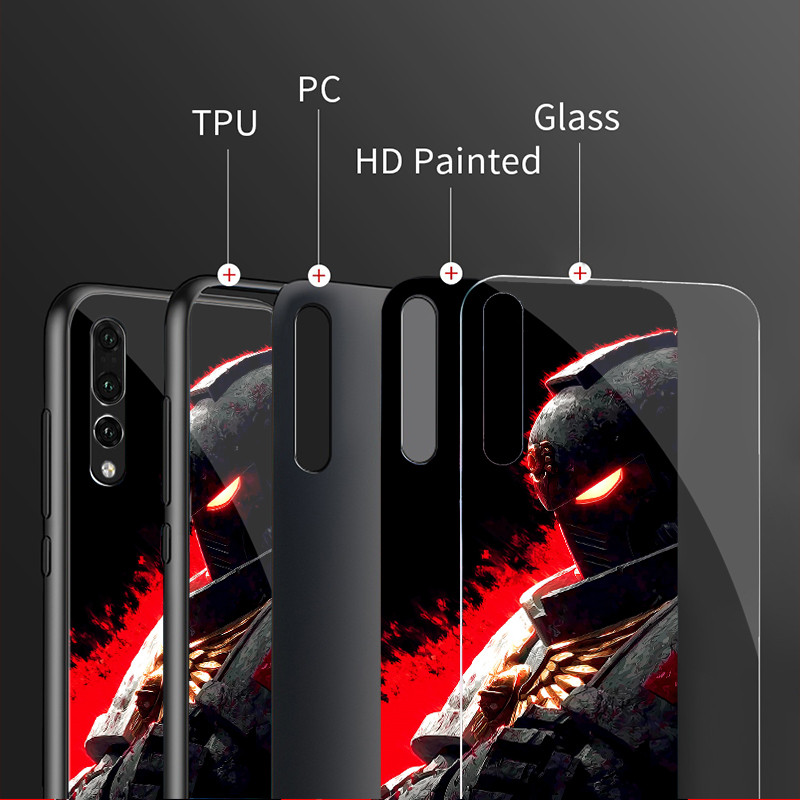 Ốp Điện Thoại Kính Warhammer 4k 02 Cho IPhone 16 15 14 13 12 11 Pro XR XS Max Plus Mini X XR 8 7 6s SE2 / 3