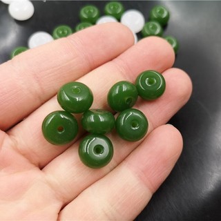 Kính An Toàn Khóa Miếng Đệm Hạt Miếng Đệm Giả Jasper Abacus Hạt Vòng Tay Tự Làm Phụ Kiện