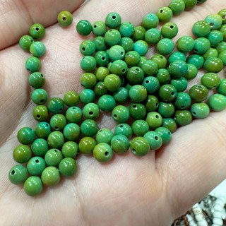Sứ Cao Ngọc Trai Mengsong Kim Cương Magiê Tròn - Hạt Rời Tự Làm Vòng Tay Handmade