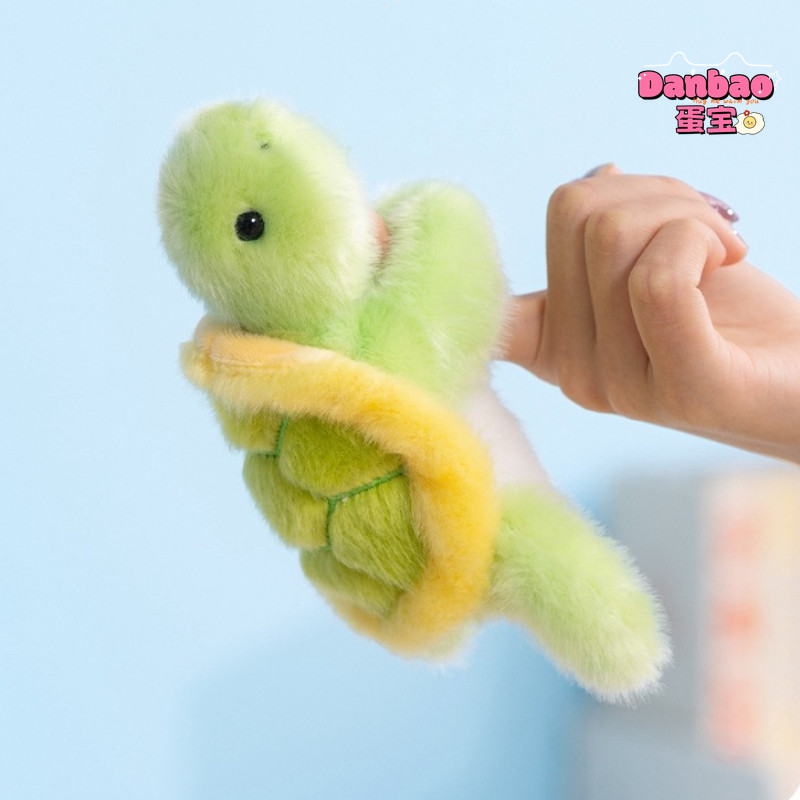 [DANBAO] Happy Little Turtle Đồ chơi sang trọng Búp bê rùa dễ thương với vật liệu từ tính Quà tặng mềm cho trẻ em Quà tặng sinh nhật DANBAO Đồ chơi