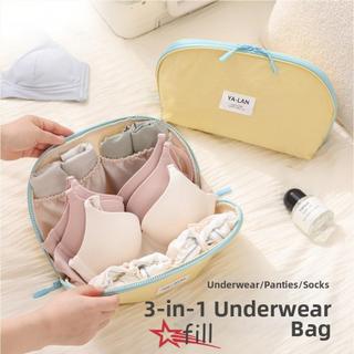 Túi đựng đồ lót FILL, Bộ ba trong một Túi đựng quần áo đa năng, Chức năng nén di động Dụng cụ sắp xếp du lịch nhẹ Sử dụng du lịch