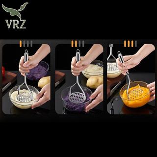 VRZ Tiện Ích Nhà Bếp Sáng Tạo Bùn Báo Chí Masher Puree Juice Maker Thép Không Gỉ Khoai Tây Máy Nghiền Pusher Dụng Cụ Trái Cây Cocina Cozinha HOT