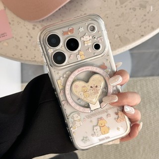 [Sheren] Ốp điện thoại hình minh họa chú chó con dễ thương Thích hợp cho i17 16 15 14 13 12 11 pro max Vỏ bảo vệ chống sốc